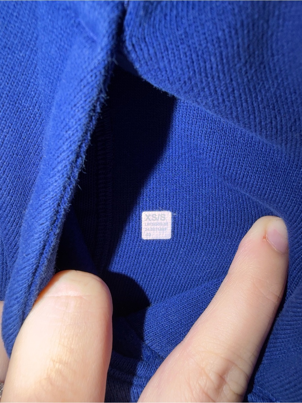 lululemon athletica Psychic Blue Half Zip Scuba - Picture 4 of 4